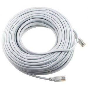 كيبل شبكة كات 6 بطول 70 متر ابيض اللون